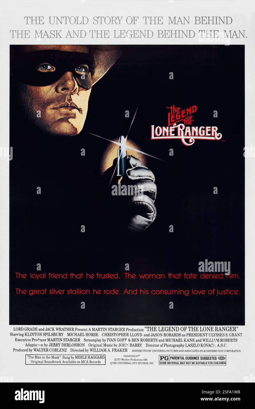 THE LEGEND OF THE LONE RANGER (1981), directed by WILLIAM A. FRAKER ...