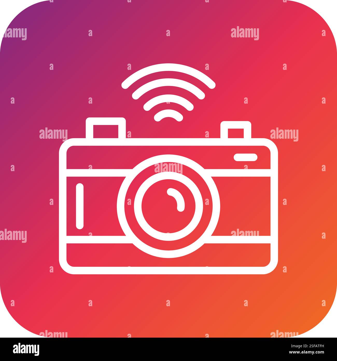 Camera Vector Icon Design Illustration Stock Vector