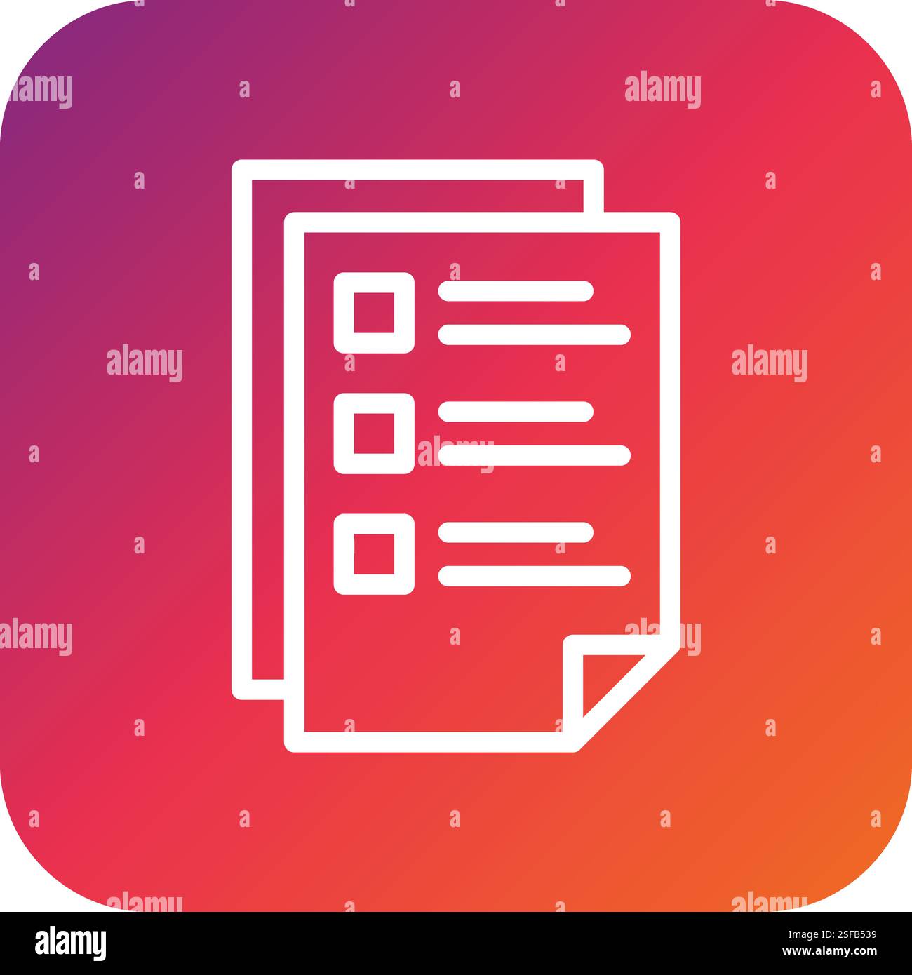 Document Vector Icon Design Illustration Stock Vector