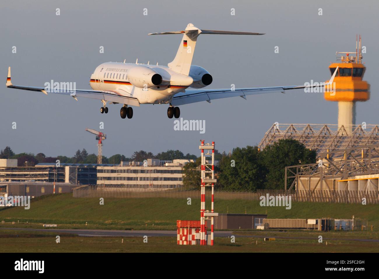Die Bombardier BD-700-1A11 Global 5000 GLEX der Fluglinie