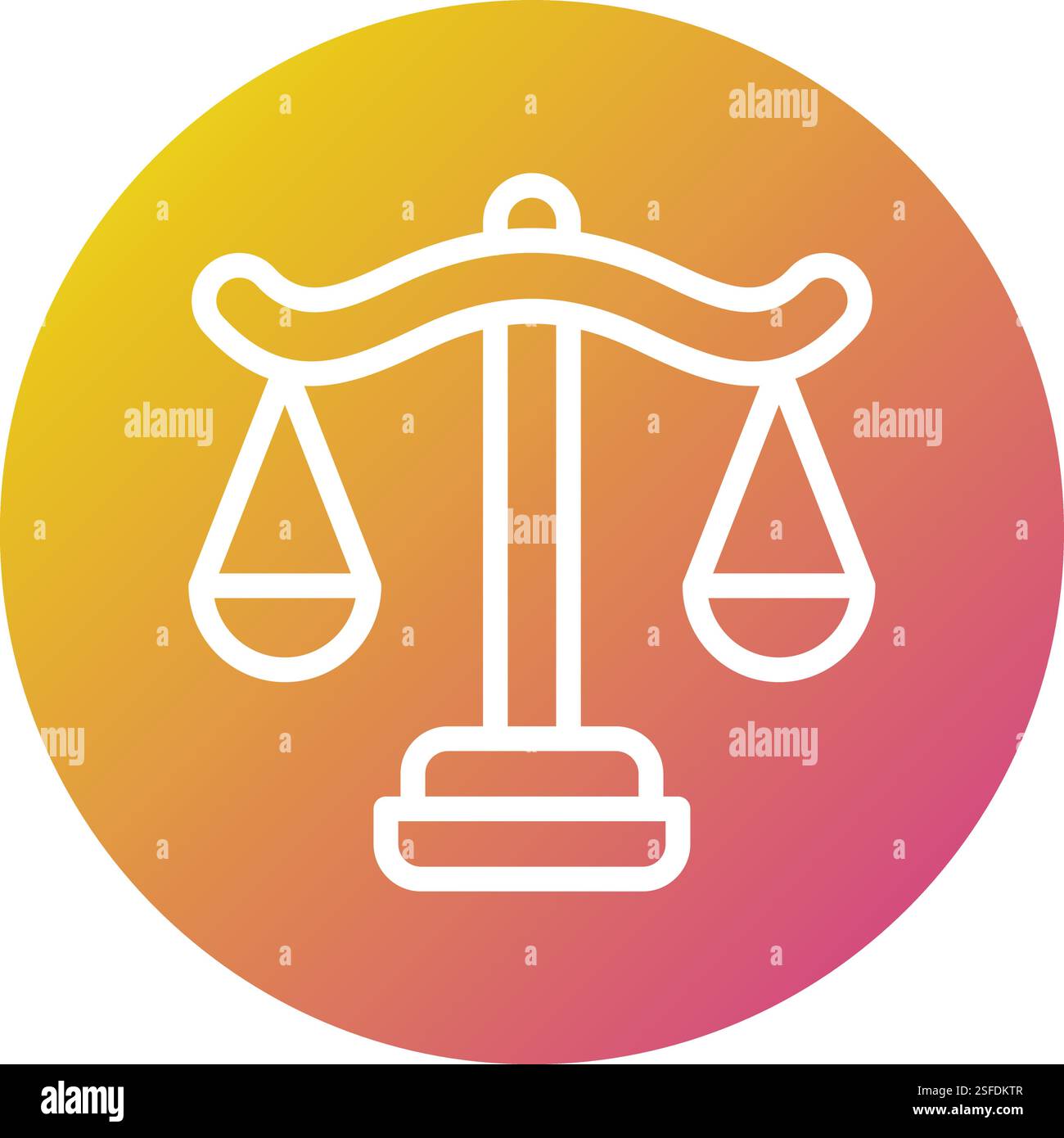 Balance icon vector design Stock Vector Images - Alamy