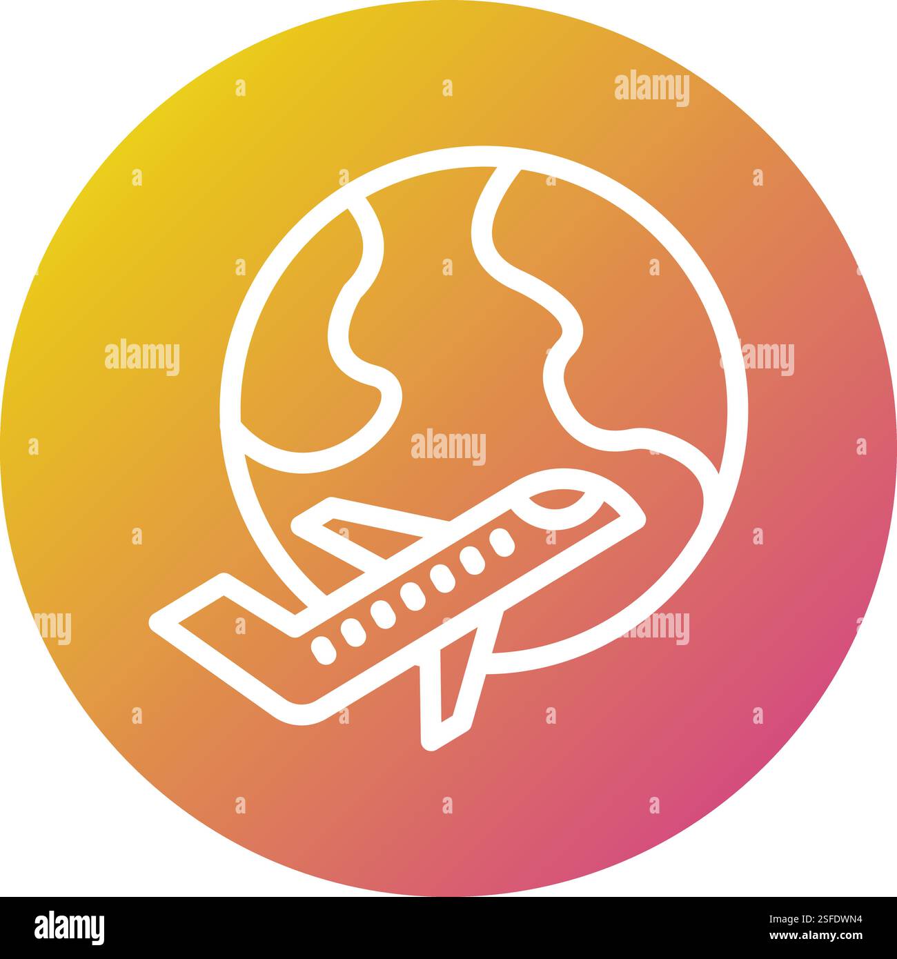 Travel Vector Icon Design Illustration Stock Vector