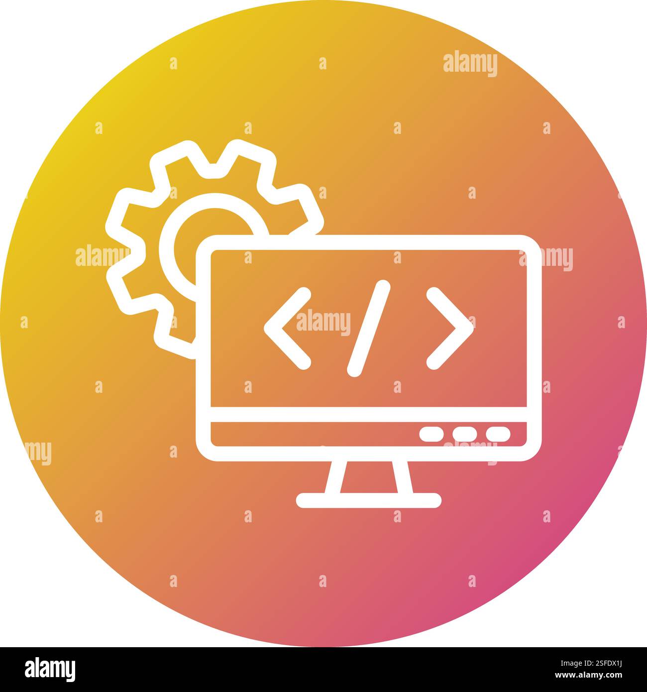 Web design Vector Icon Design Illustration Stock Vector