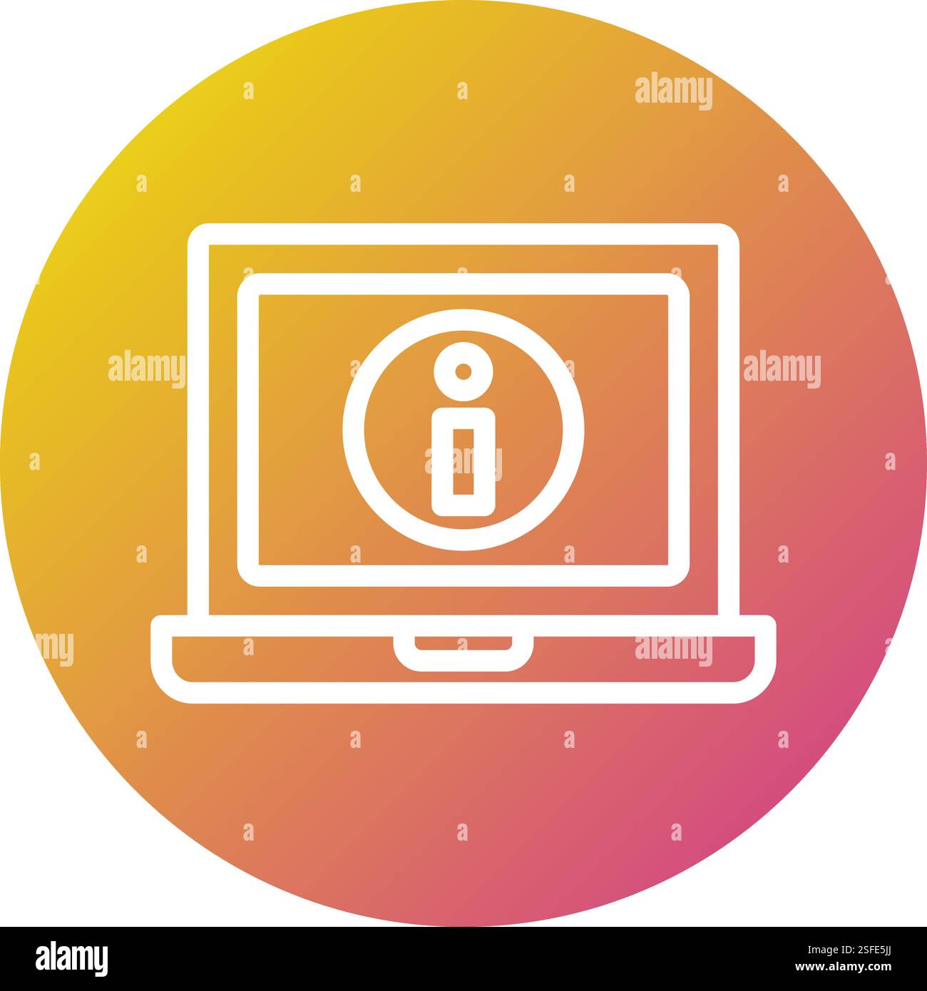 Information Vector Icon Design Illustration Stock Vector
