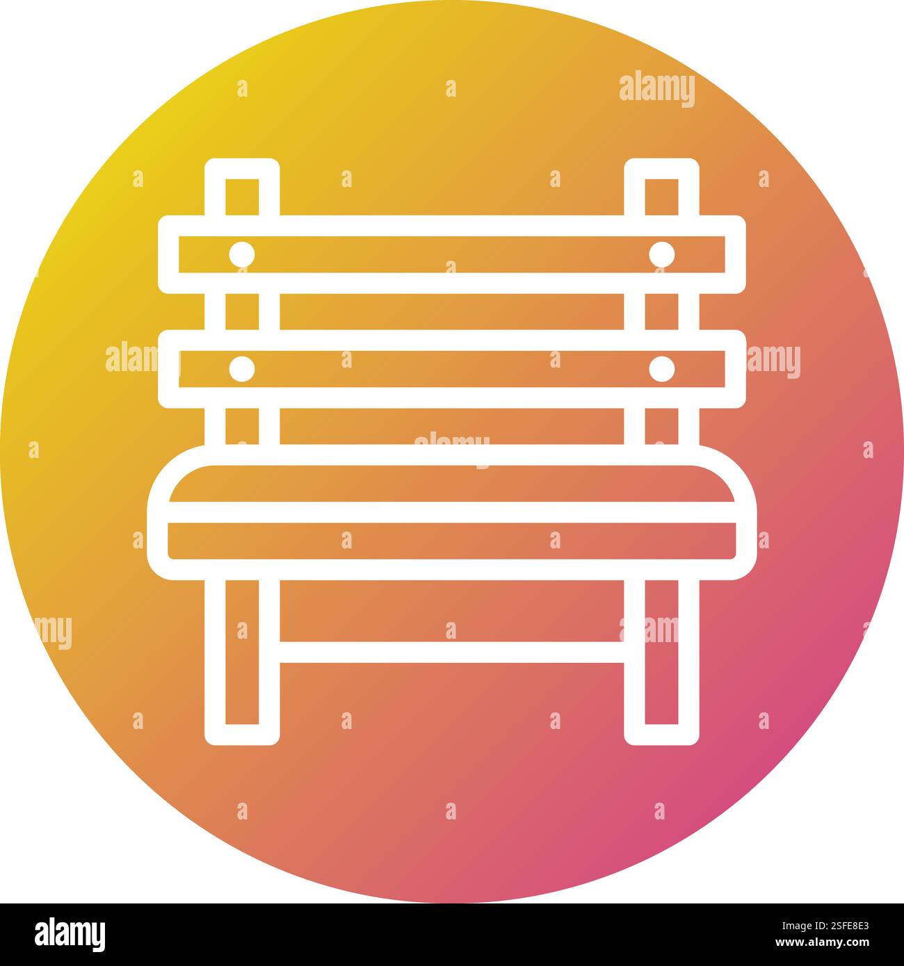 Bench Vector Icon Design Illustration Stock Vector Image & Art - Alamy