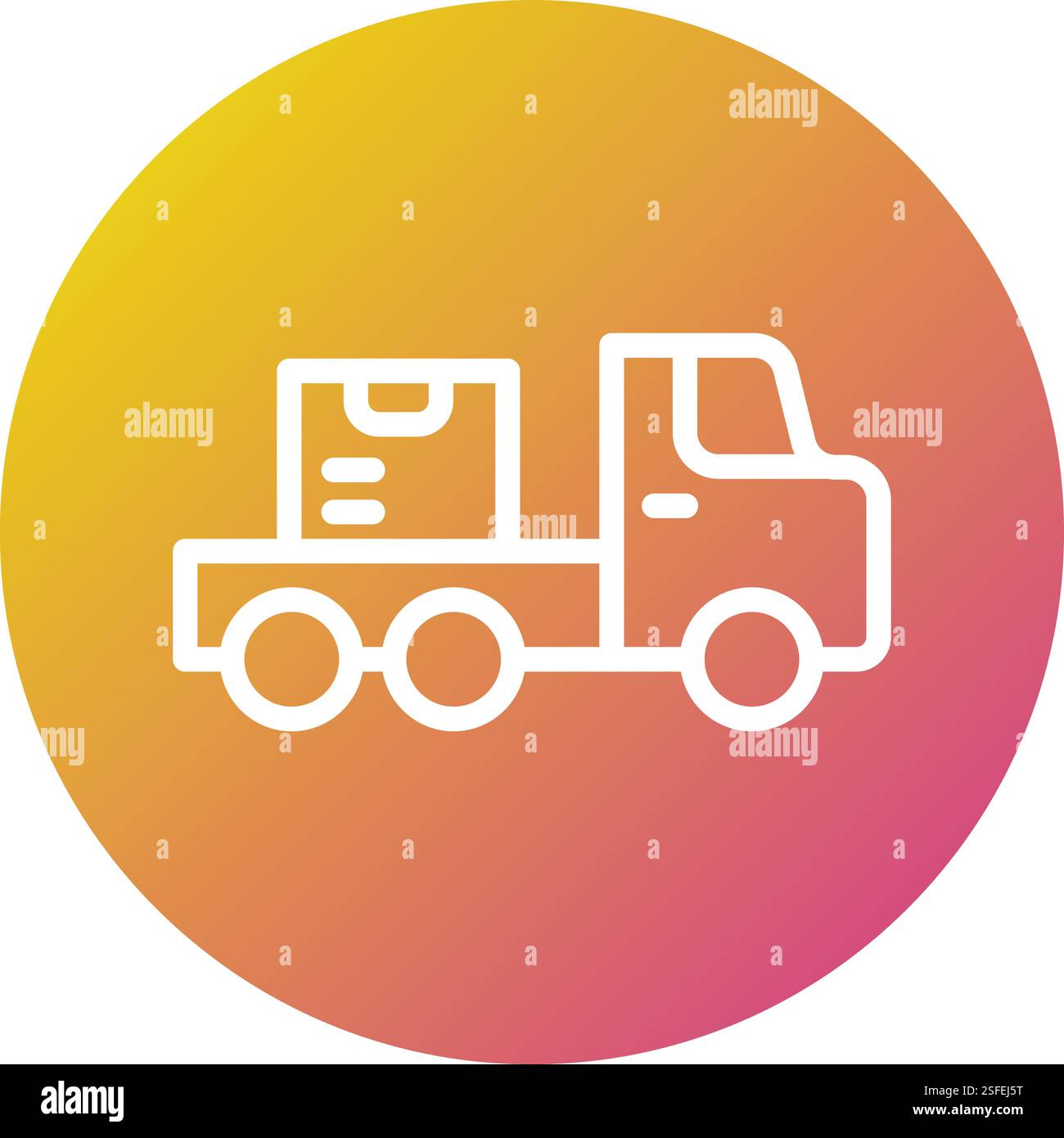 Parcel Vector Icon Design Illustration Stock Vector