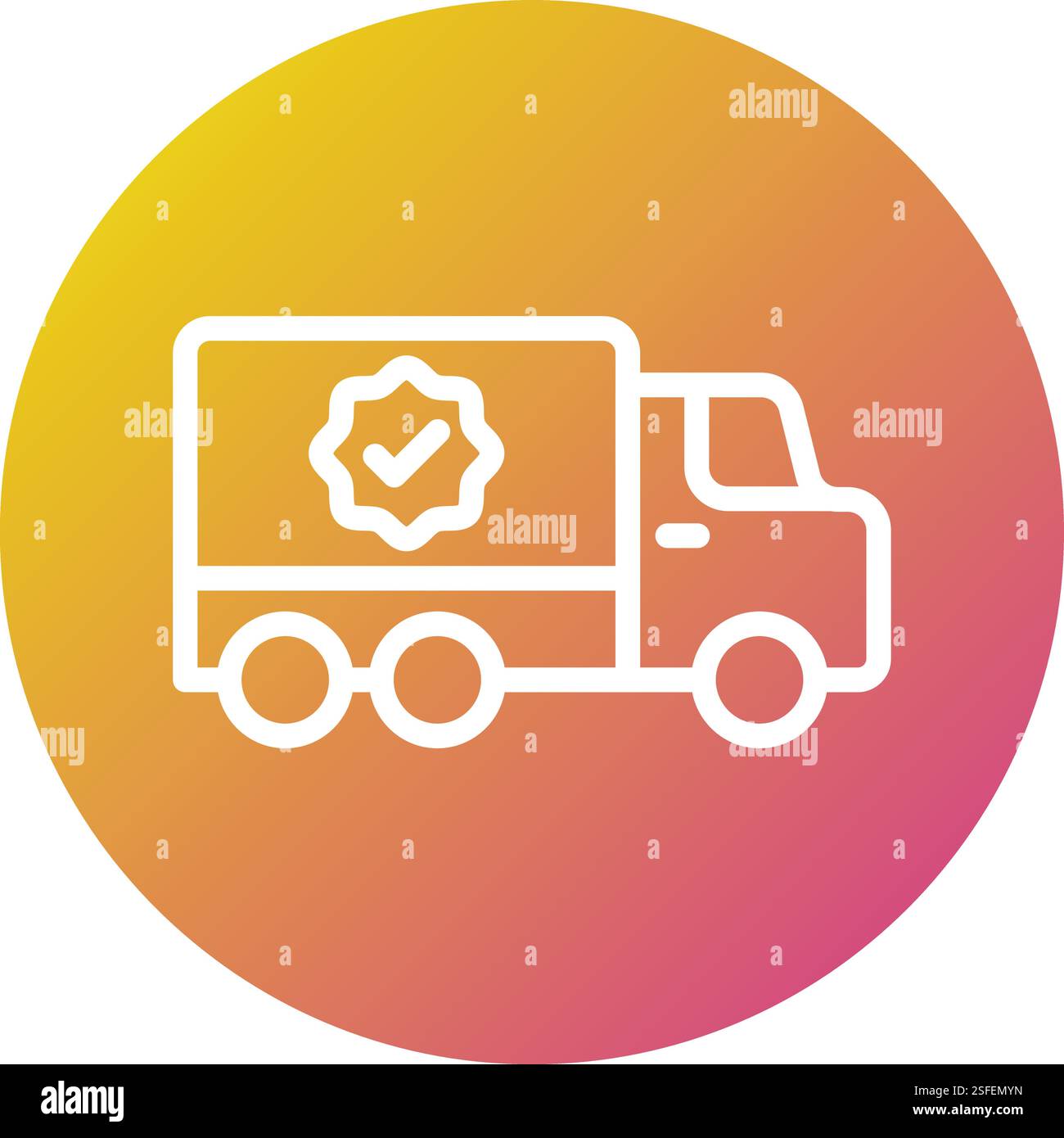 Shipping Vector Icon Design Illustration Stock Vector