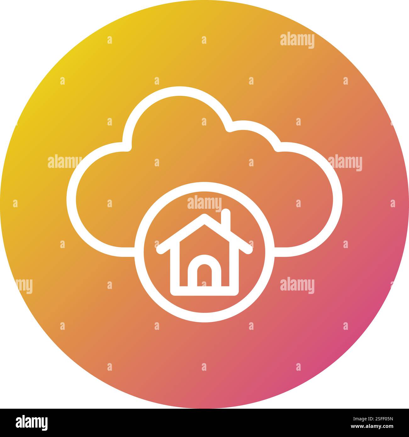 Smart house Vector Icon Design Illustration Stock Vector Image & Art ...