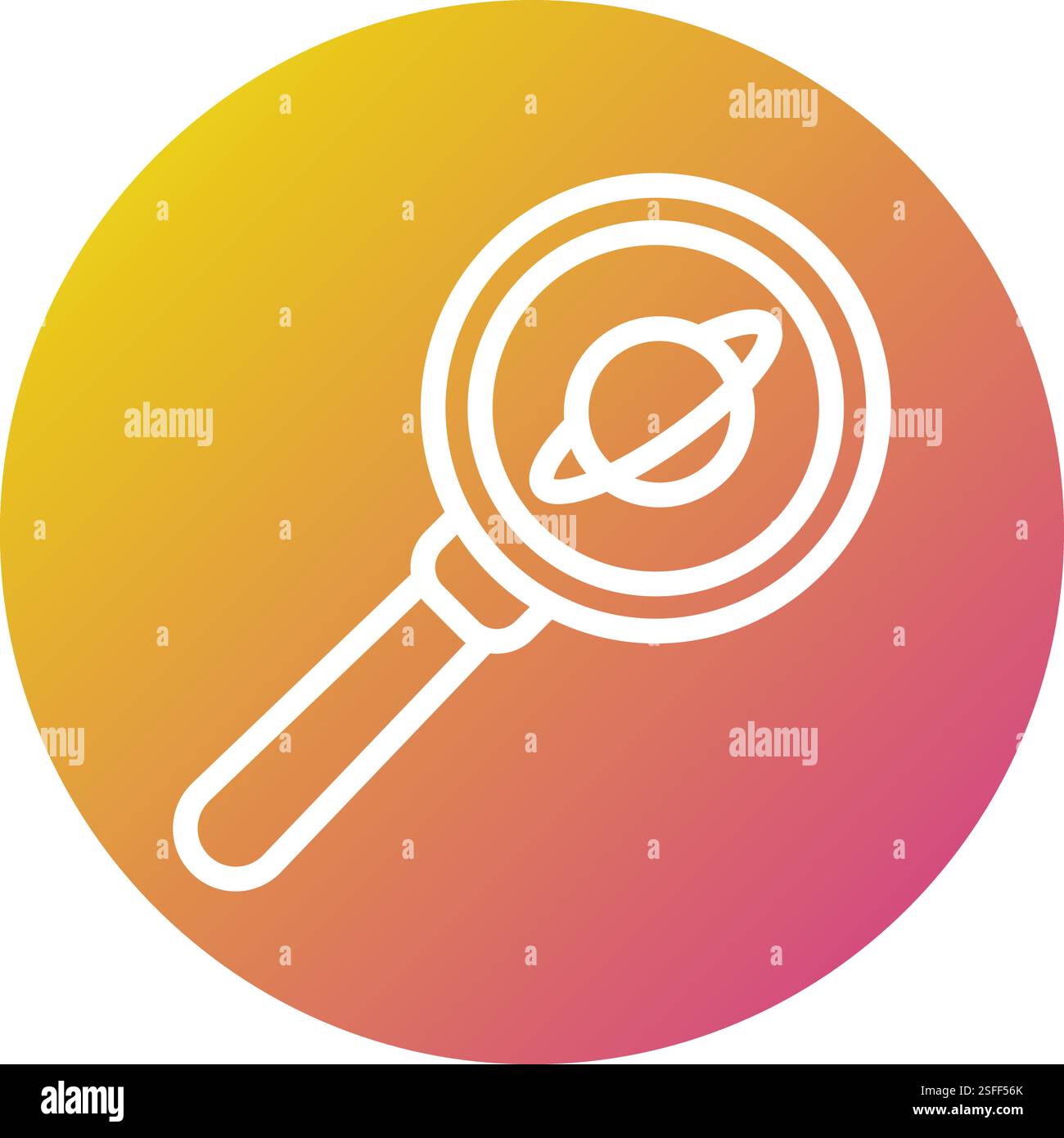Exploration Vector Icon Design Illustration Stock Vector