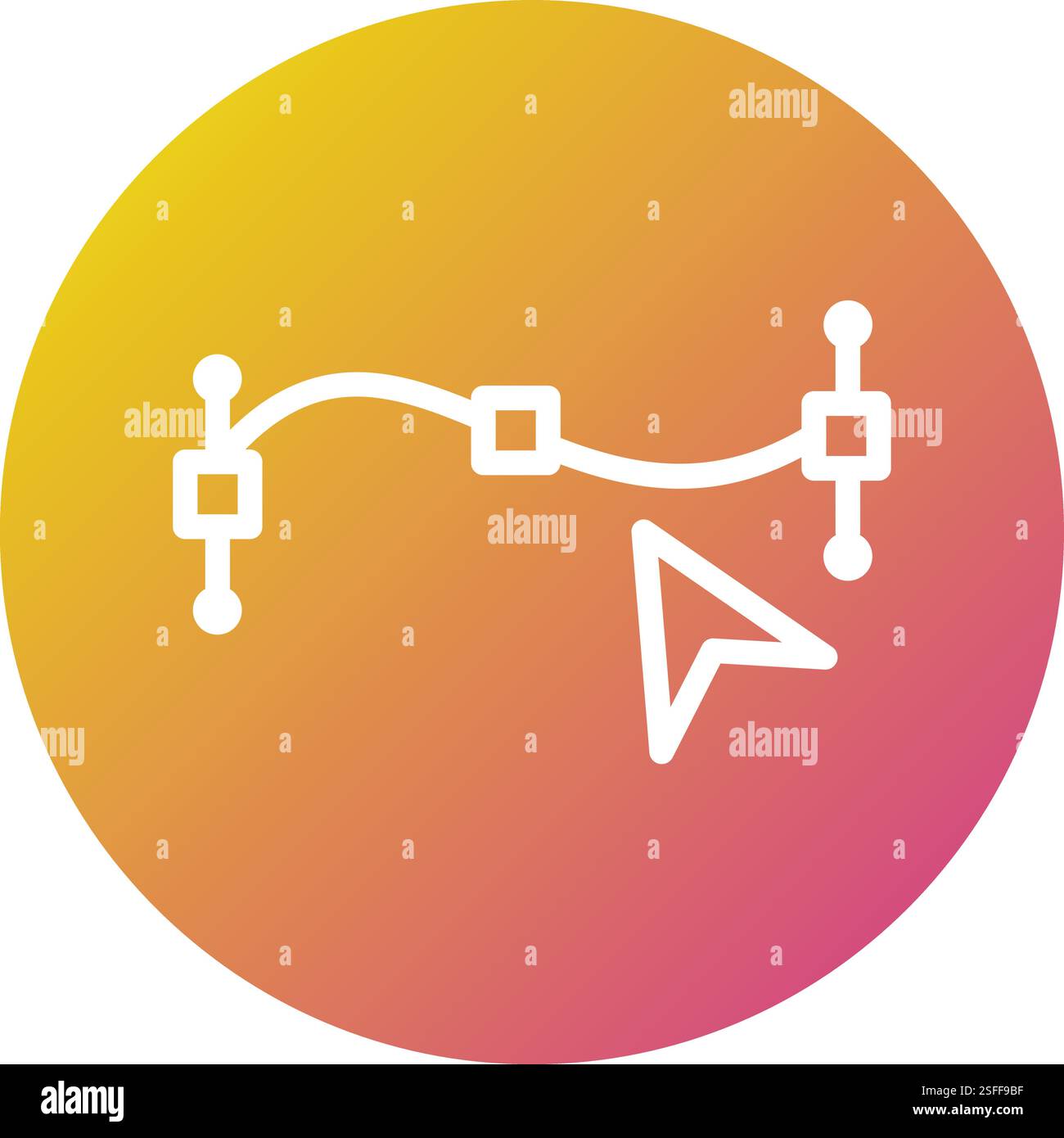 Colorful dots illustration design Cut Out Stock Images & Pictures - Alamy