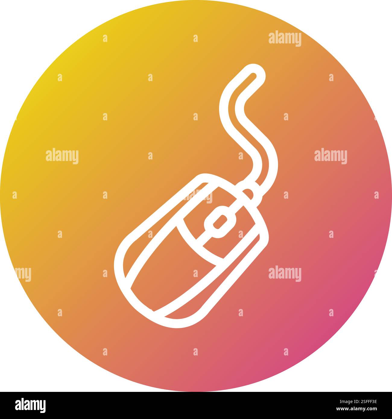 Mouse Vector Icon Design Illustration Stock Vector