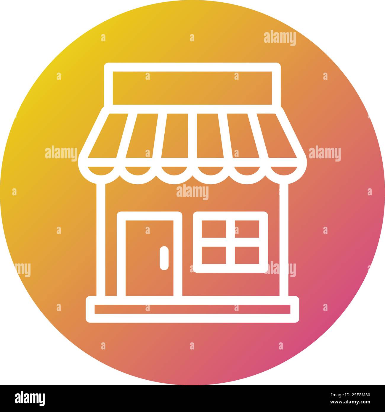 Beauty salon Vector Icon Design Illustration Stock Vector