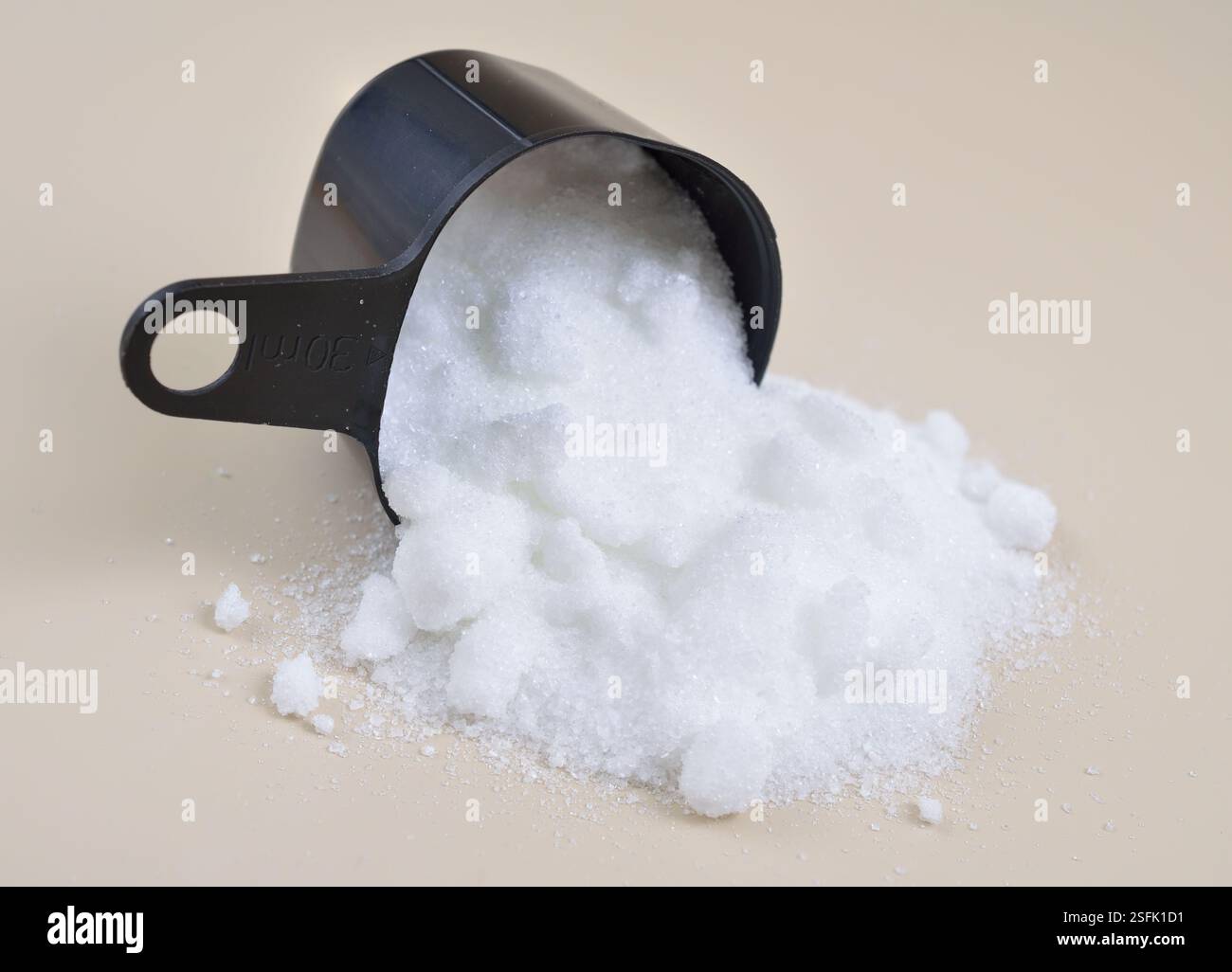 Ammonium persulfate APS is the inorganic compound. Stock Photo