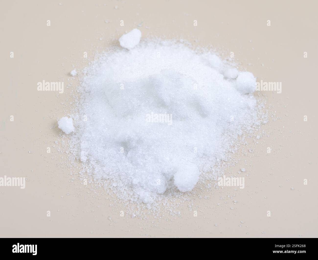 Ammonium persulfate APS is the inorganic compound. Stock Photo