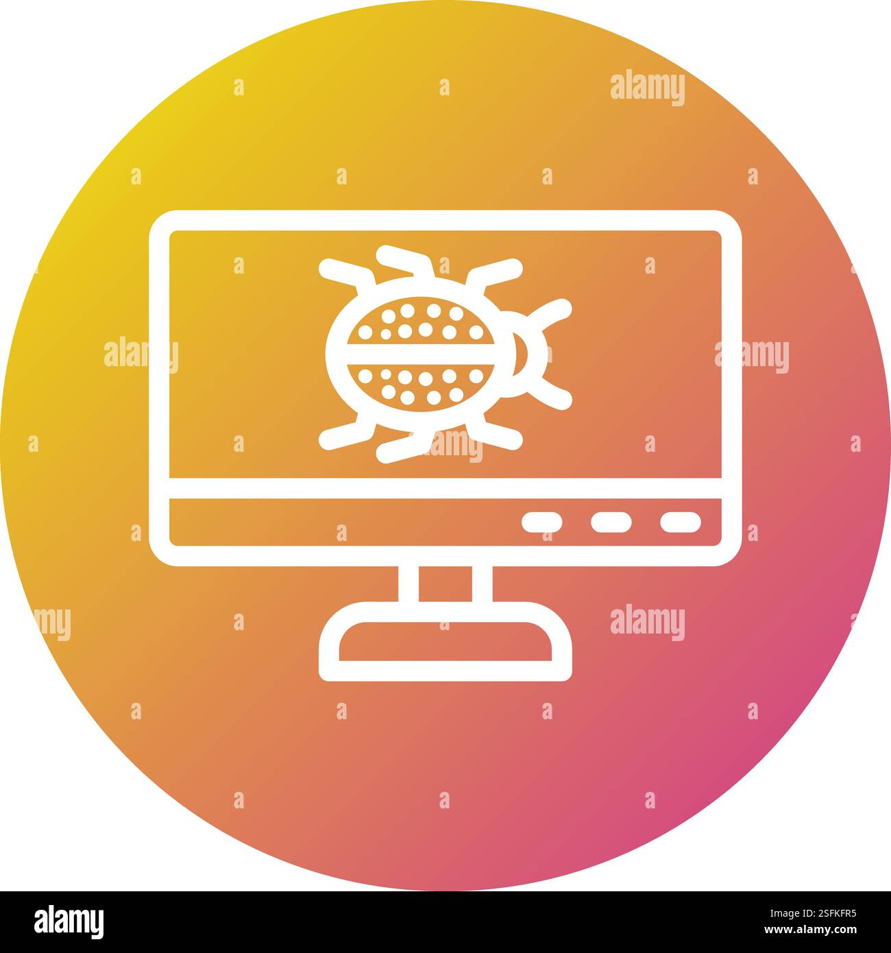 Cyber attack icon Cut Out Stock Images & Pictures - Alamy