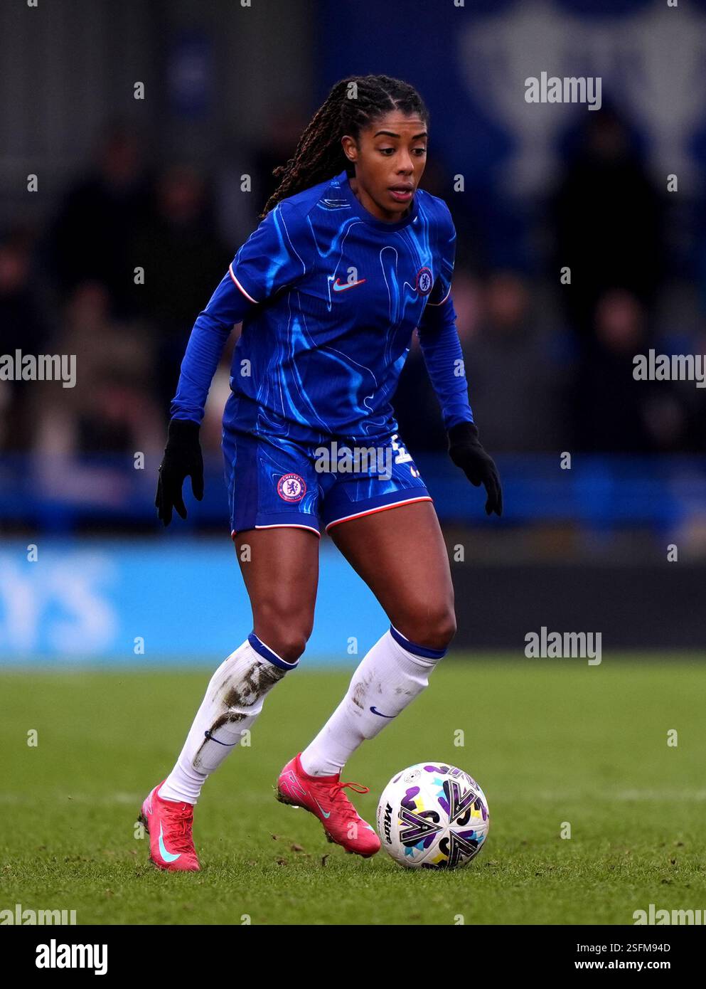 Chelsea’s Ashley Lawrence during the Adobe Women's FA Cup Fifth Round ...