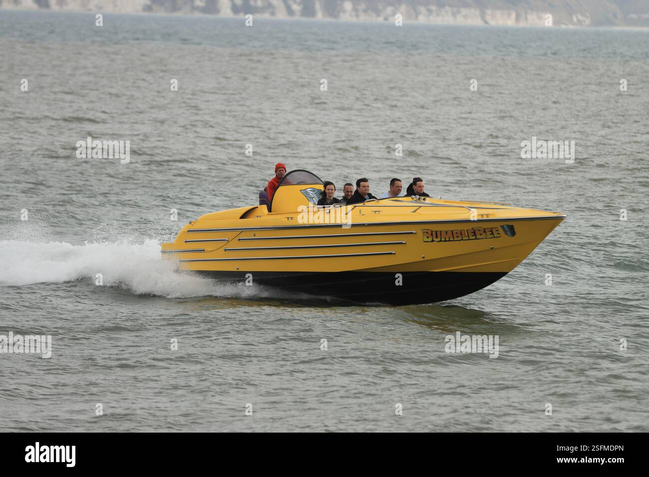 Speedboat ride Jet boat ride Stock Photo - Alamy