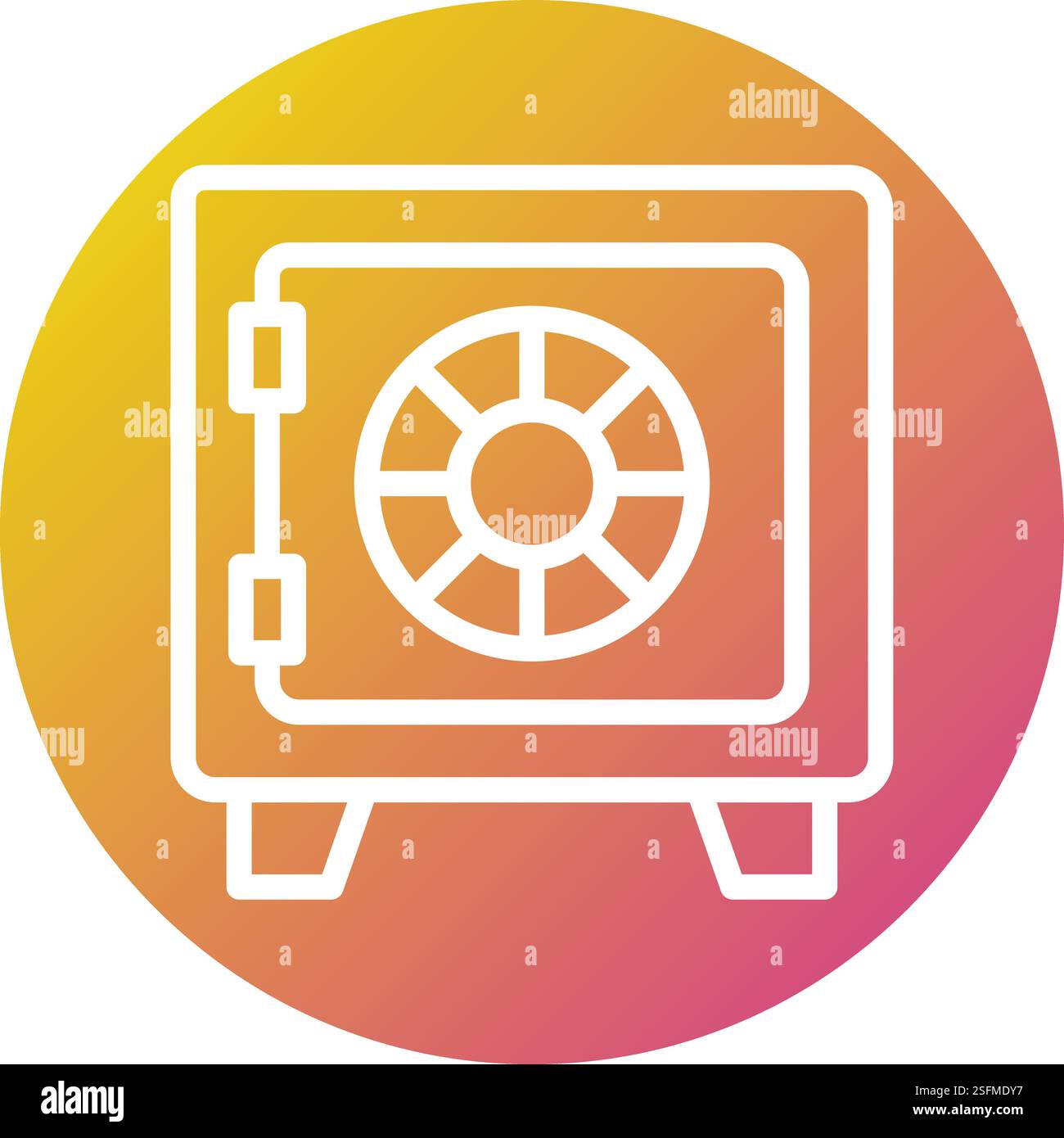Storage Vector Icon Design Illustration Stock Vector