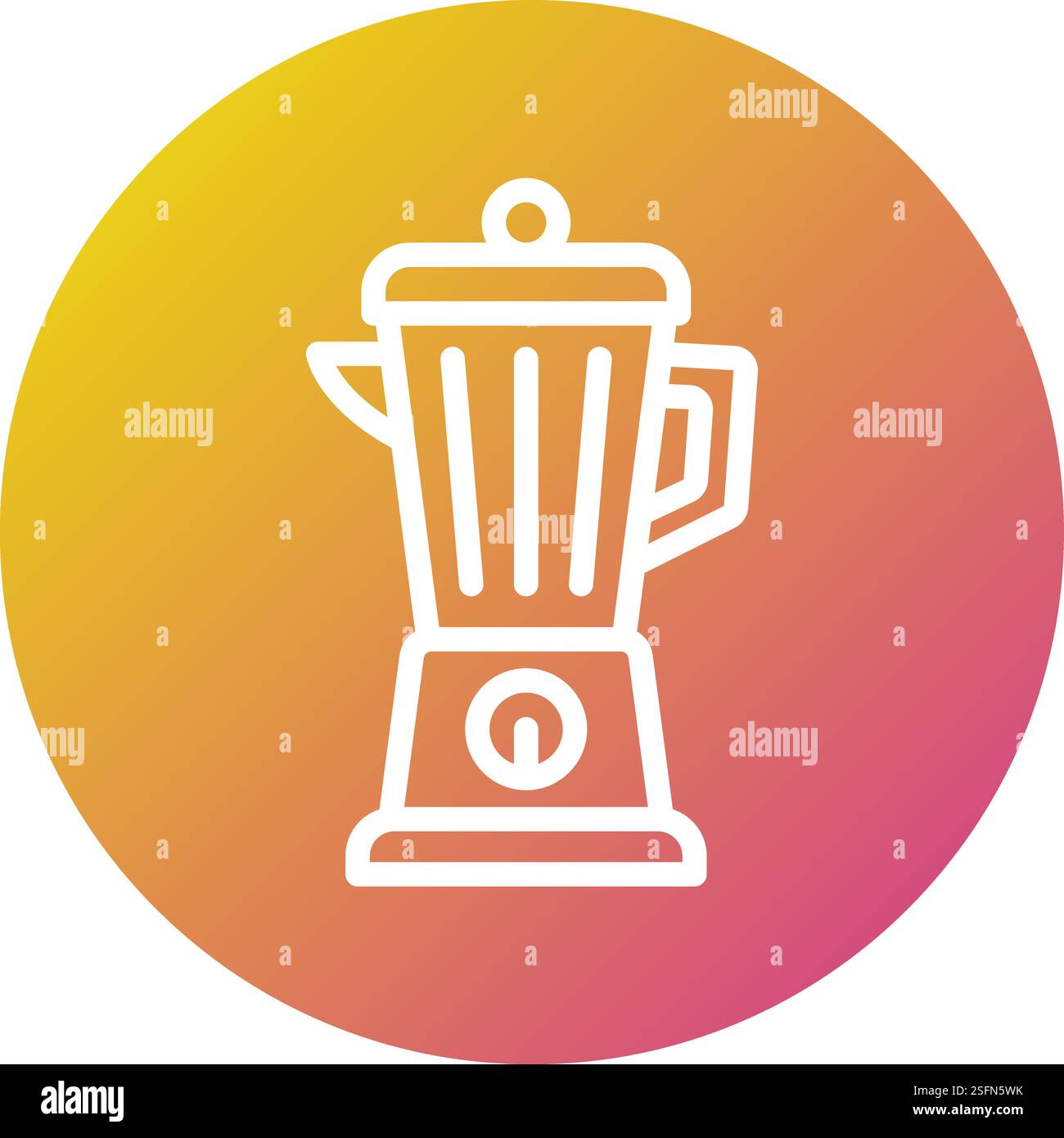 Blender Vector Icon Design Illustration Stock Vector