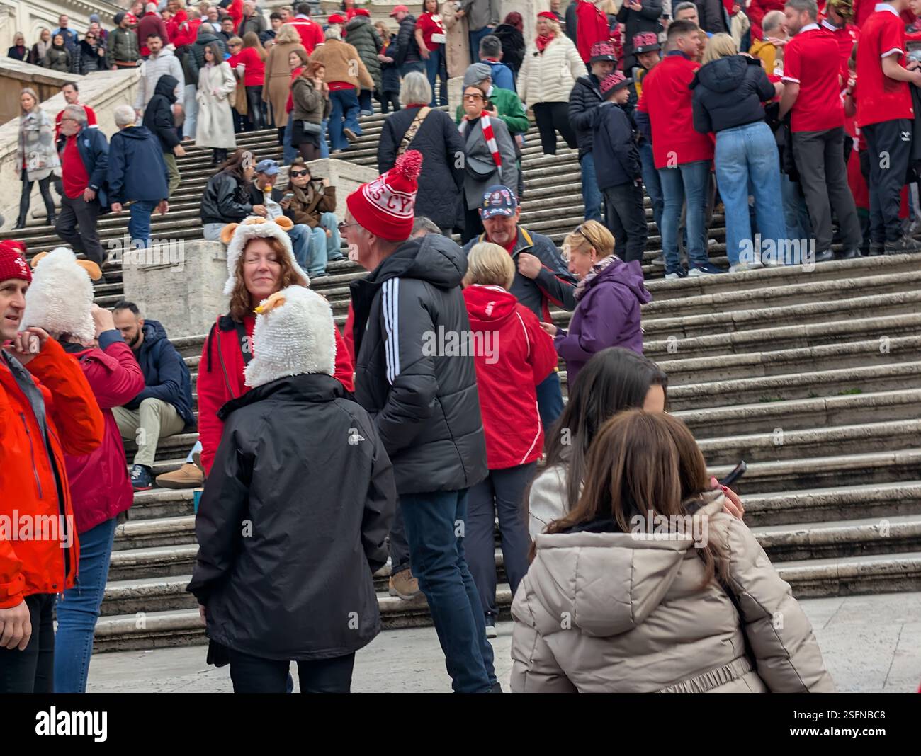 Rome, Rugby and tradition Stock Photo - Alamy