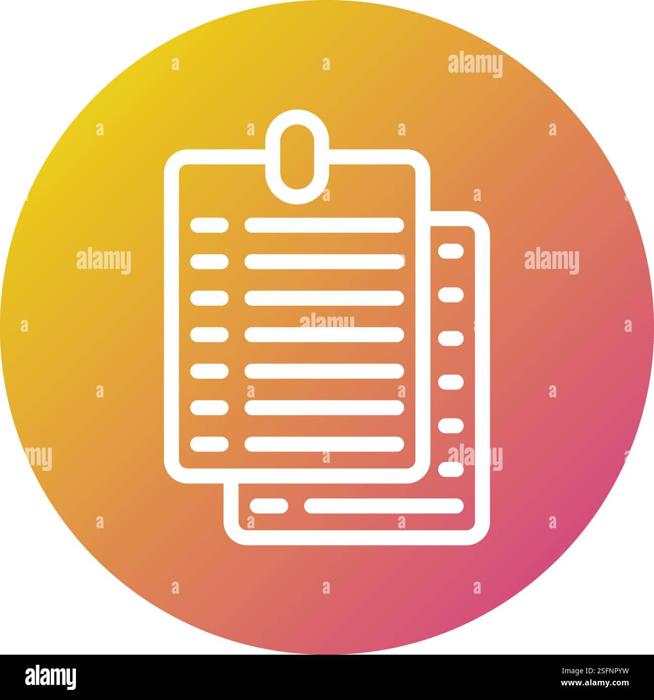 Sticky Note Vector Icon Design Illustration Stock Vector