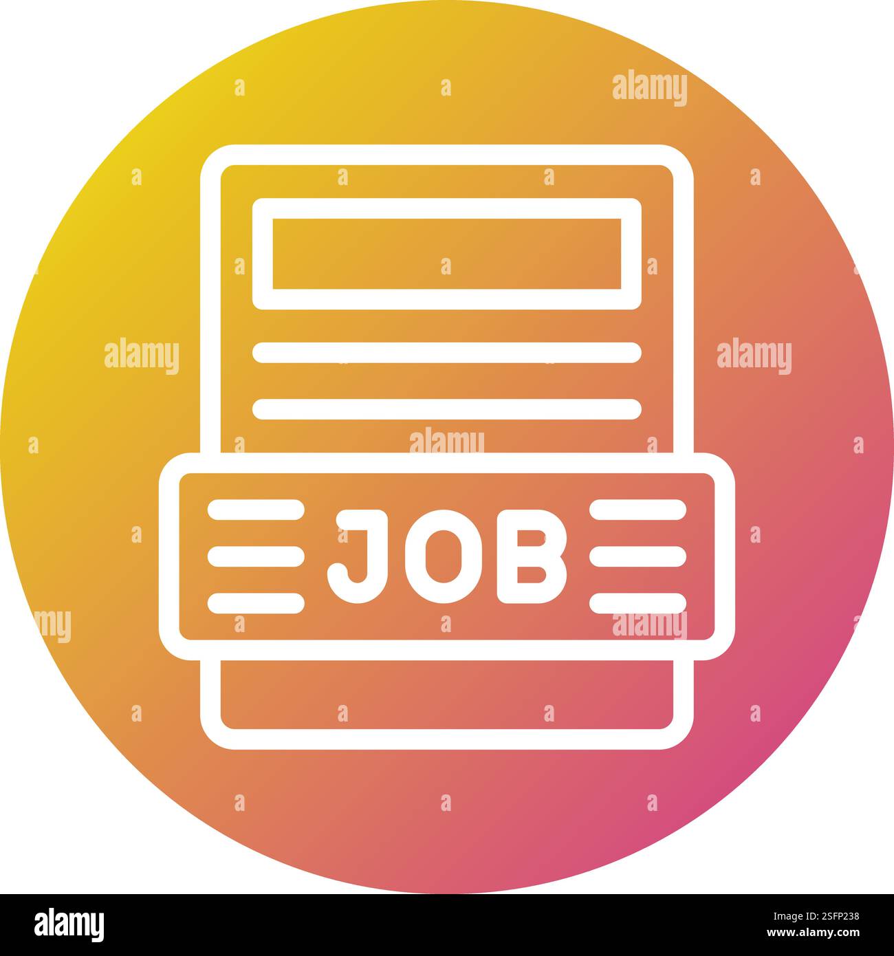 Posting Vector Icon Design Illustration Stock Vector