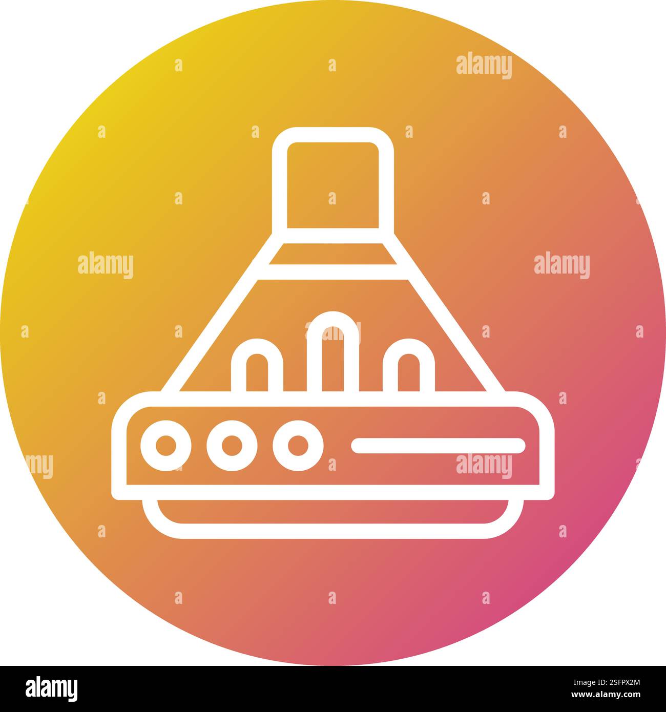 Extractor Vector Icon Design Illustration Stock Vector