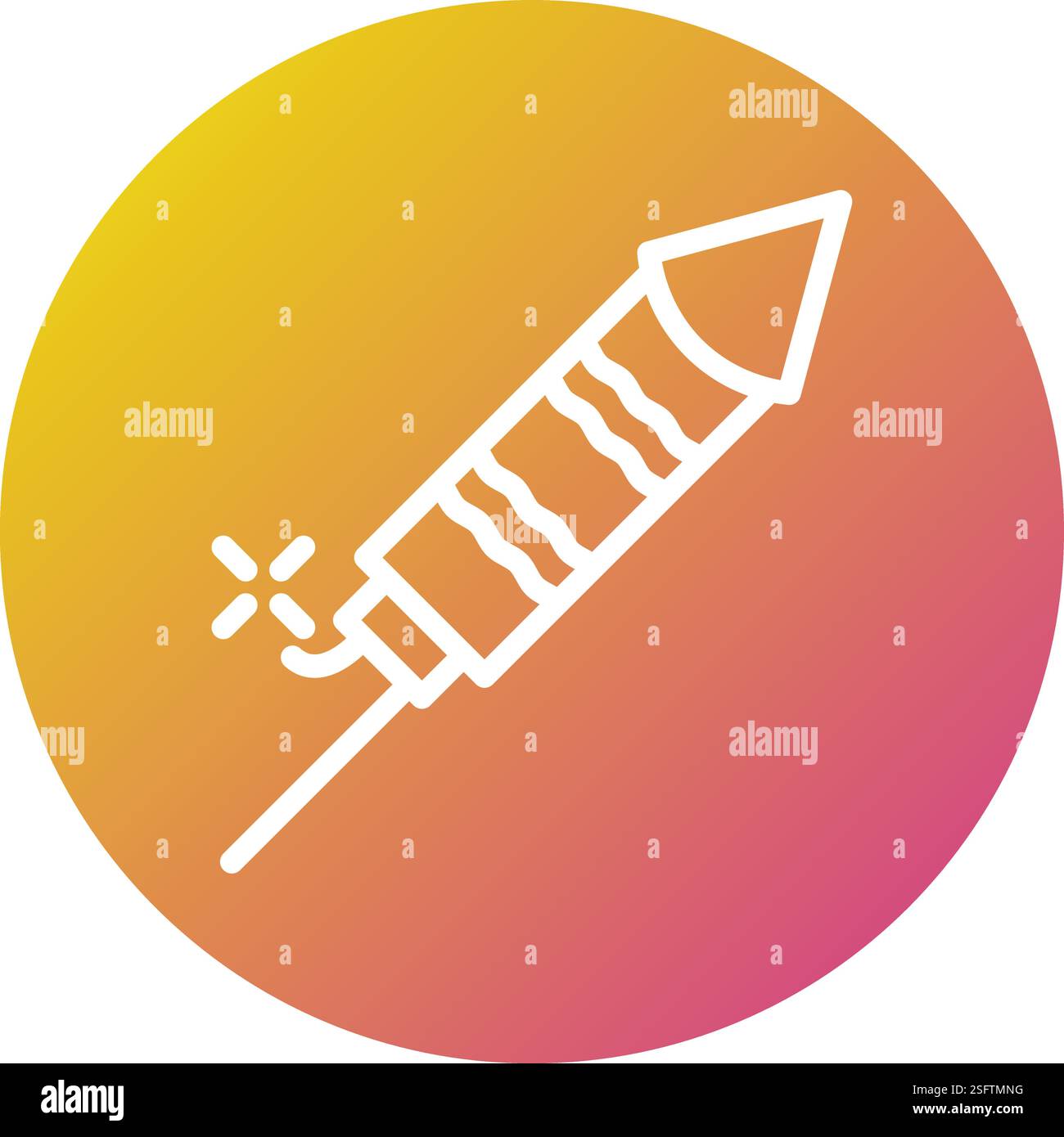 Petards Vector Icon Design Illustration Stock Vector