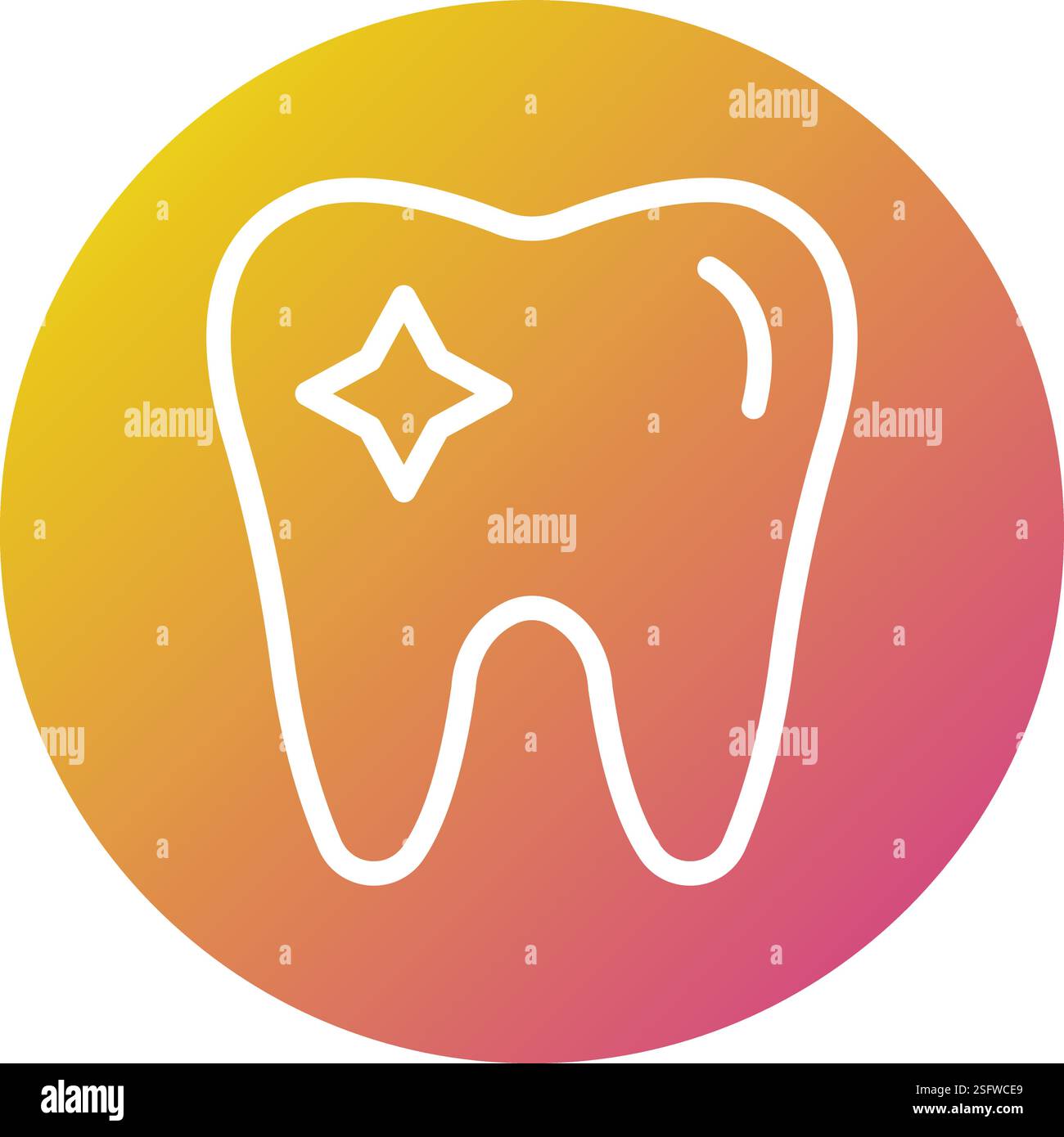 Dental Cleaning Vector Icon Design Illustration Stock Vector Image ...