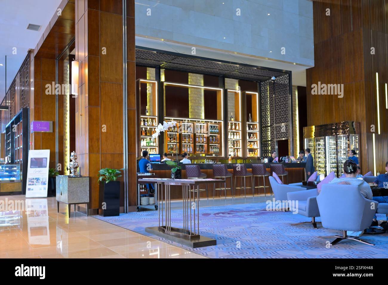 Intercontinental Hanoi Landmark 72 - The vibrant life in Hanoi, capital of Vietnam VN Stock Photo