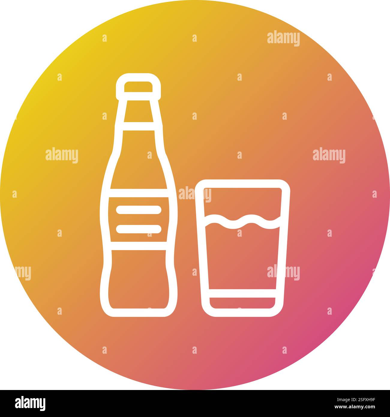 Soft Drink Vector Icon Design Illustration Stock Vector Image & Art - Alamy