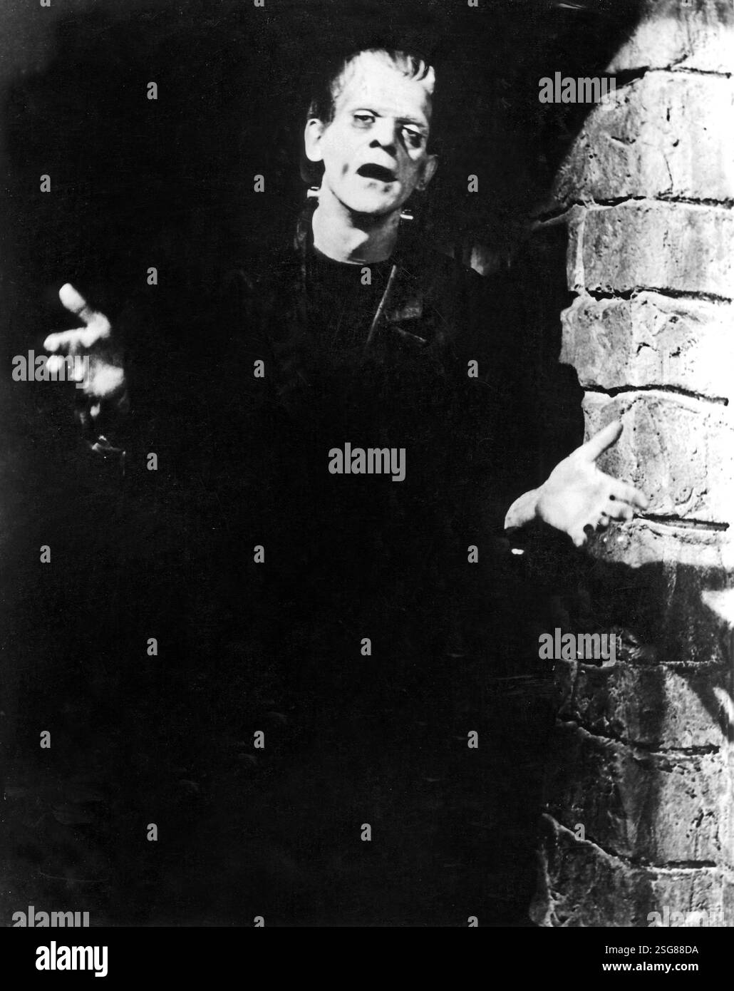 FRANKENSTEIN BORIS KARLOFF as the Monster Date: 1931 Stock Photo - Alamy