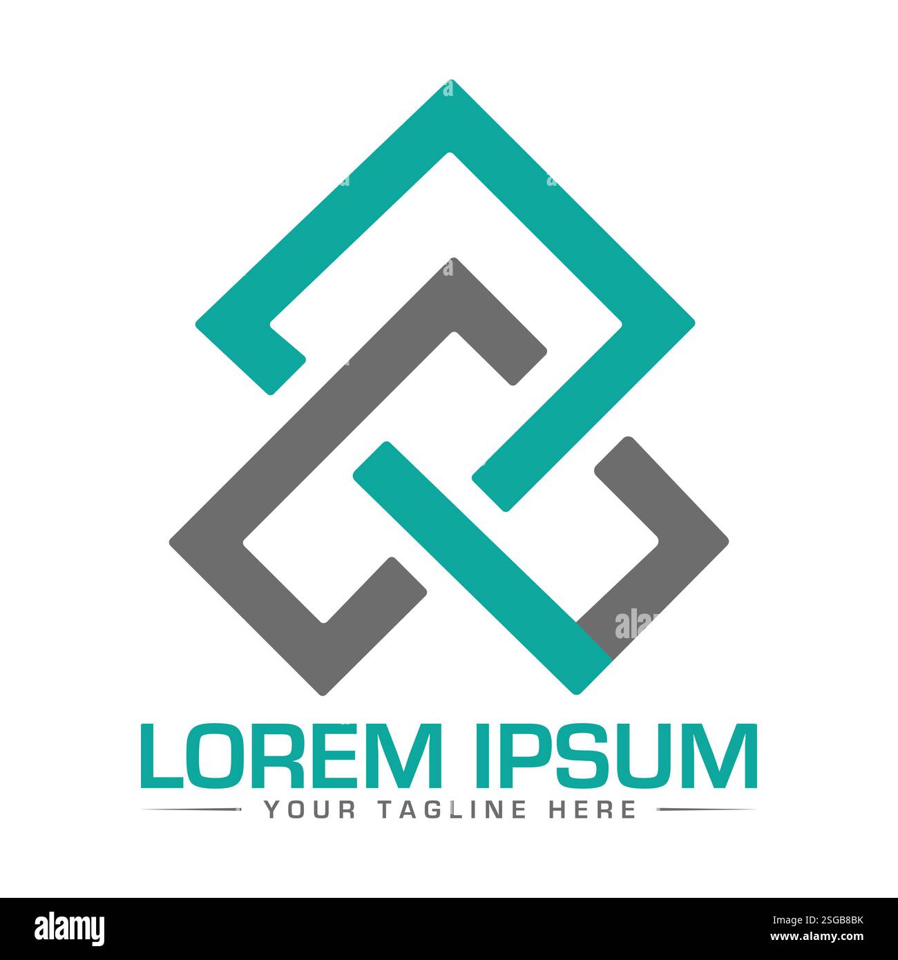 PM Letter Logo Design Stock Vector