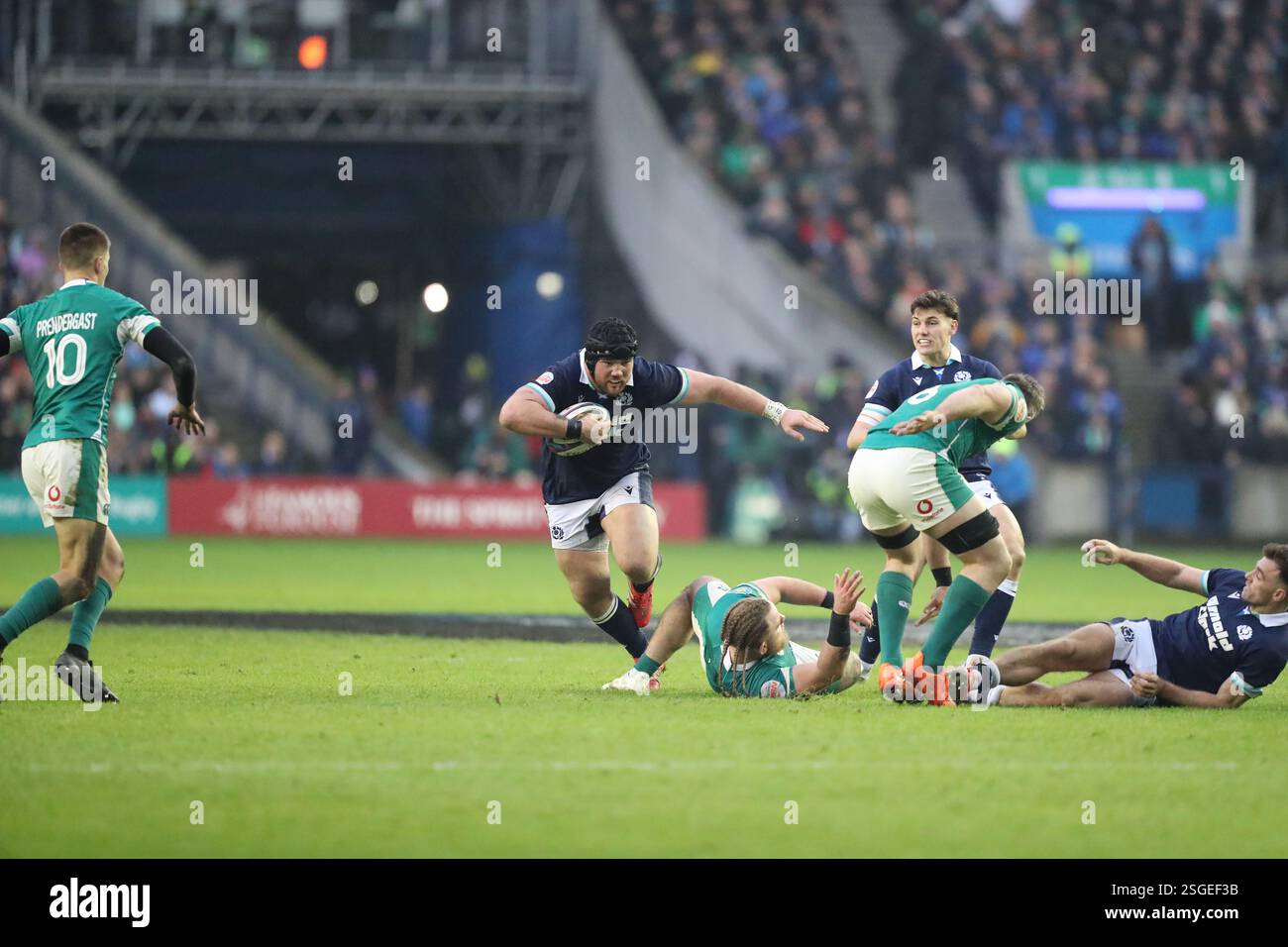 Edinburgh, Scotland, United Kingdom, 9th February 2025 Matt Fagerson