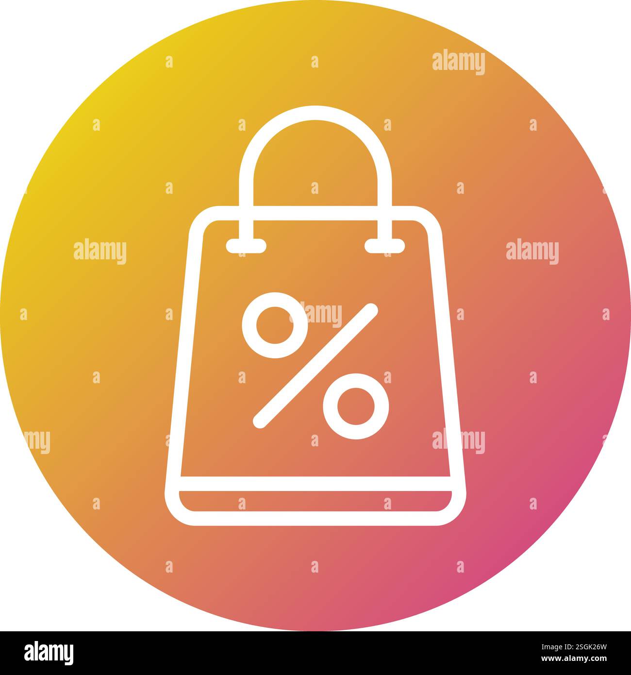 Shopping Bags Vector Icon Design Illustration Stock Vector