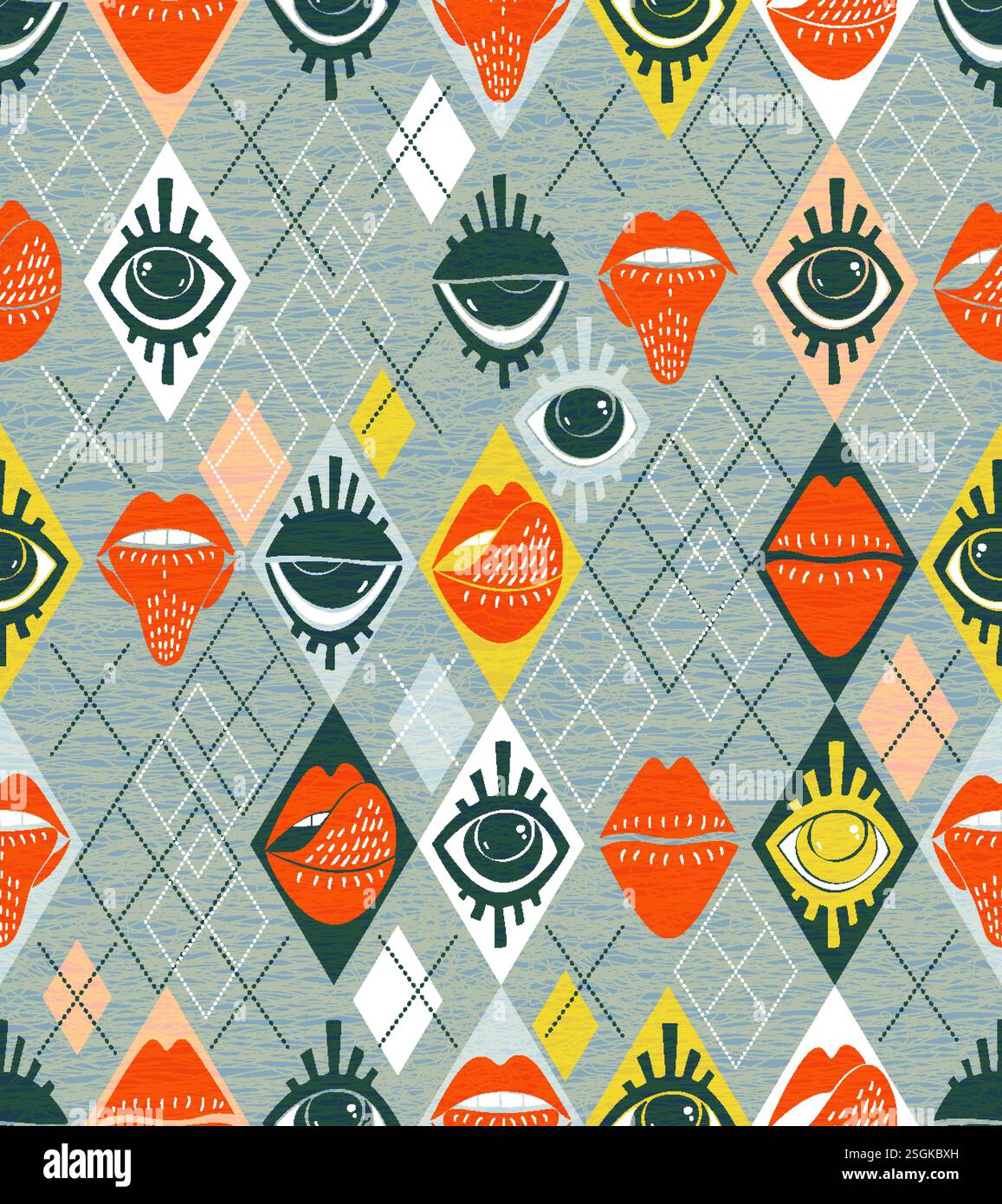 Diamond shapes in bold colors Stock Vector Images - Alamy