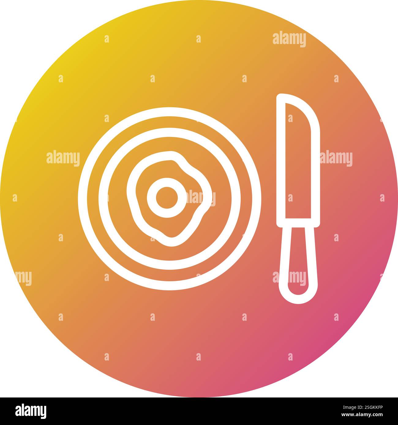 Breakfast Vector Icon Design Illustration Stock Vector