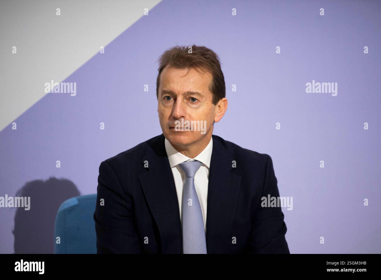 paris-france-10th-feb-2025-airbus-ceo-guillaume-faury-during-the