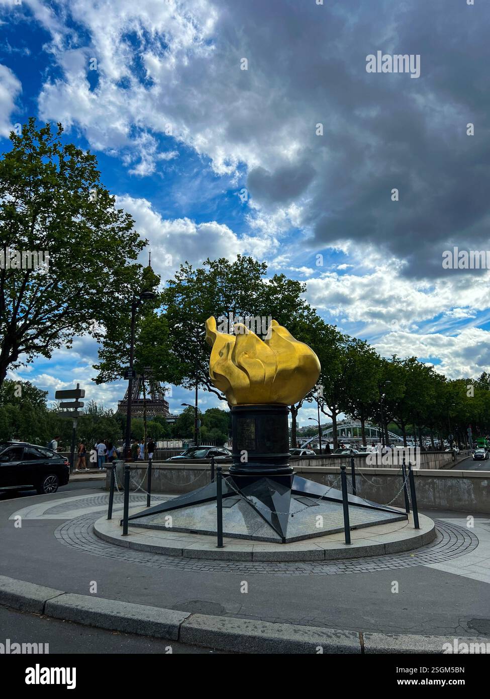 Flamme de la Libertie France Stock Photo