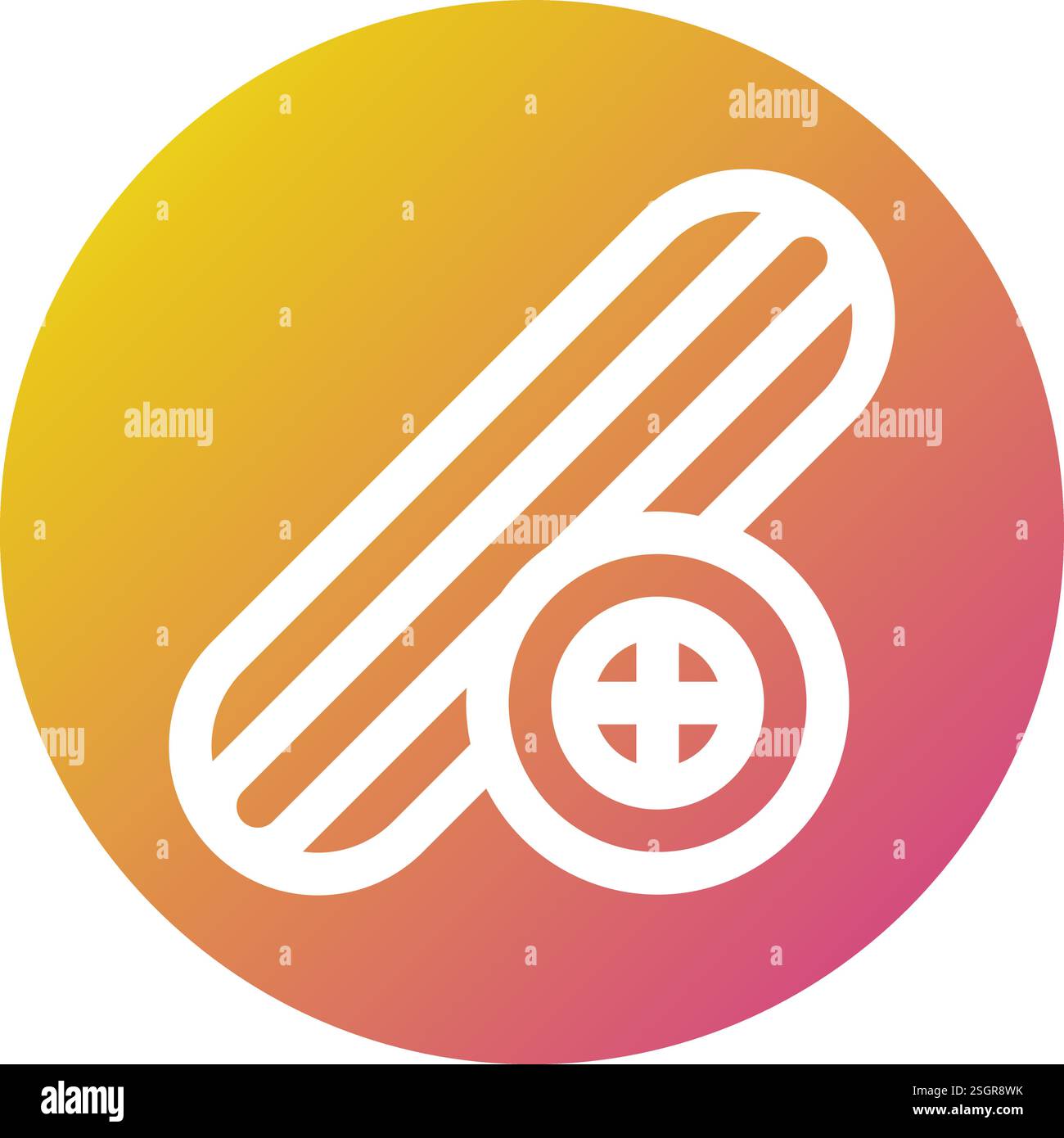 Cucumber Vector Icon Design Illustration Stock Vector