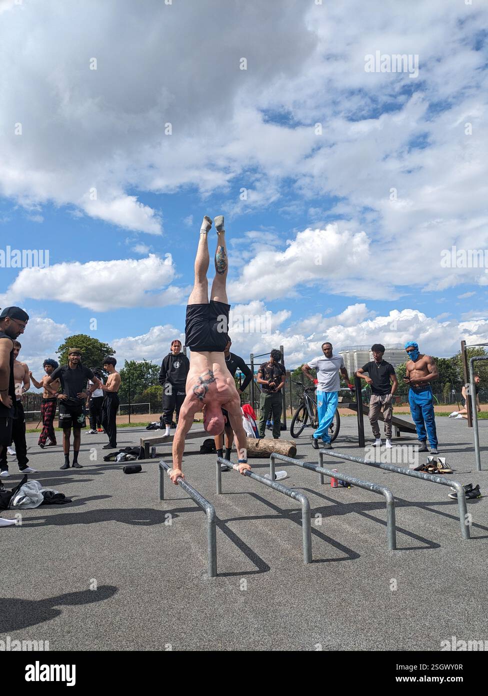Callisthenics gym hi-res stock photography and images - Alamy