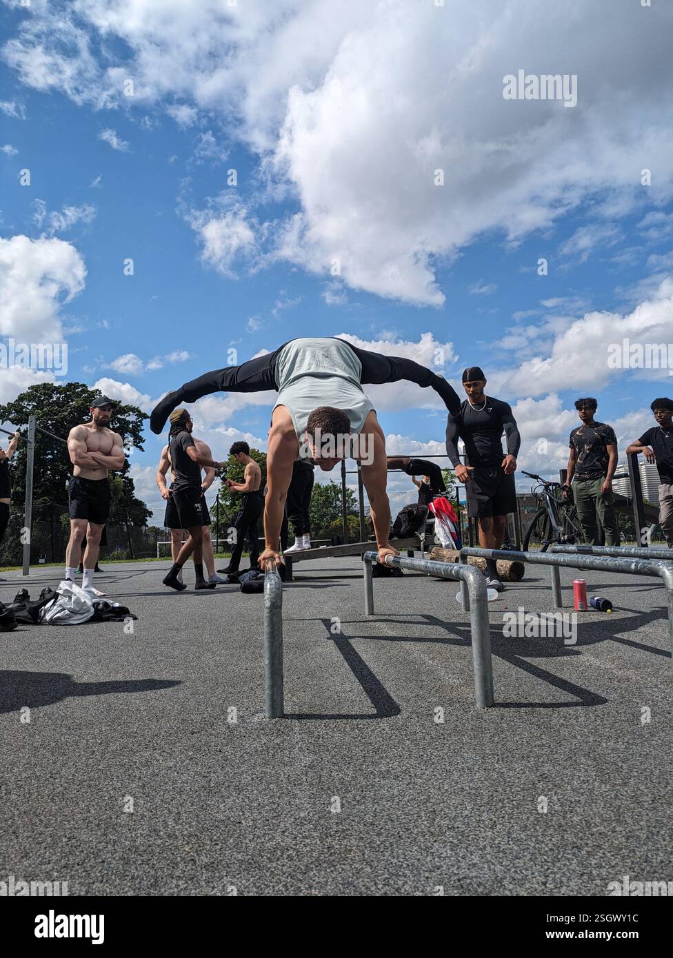 Callisthenics gym hi-res stock photography and images - Alamy