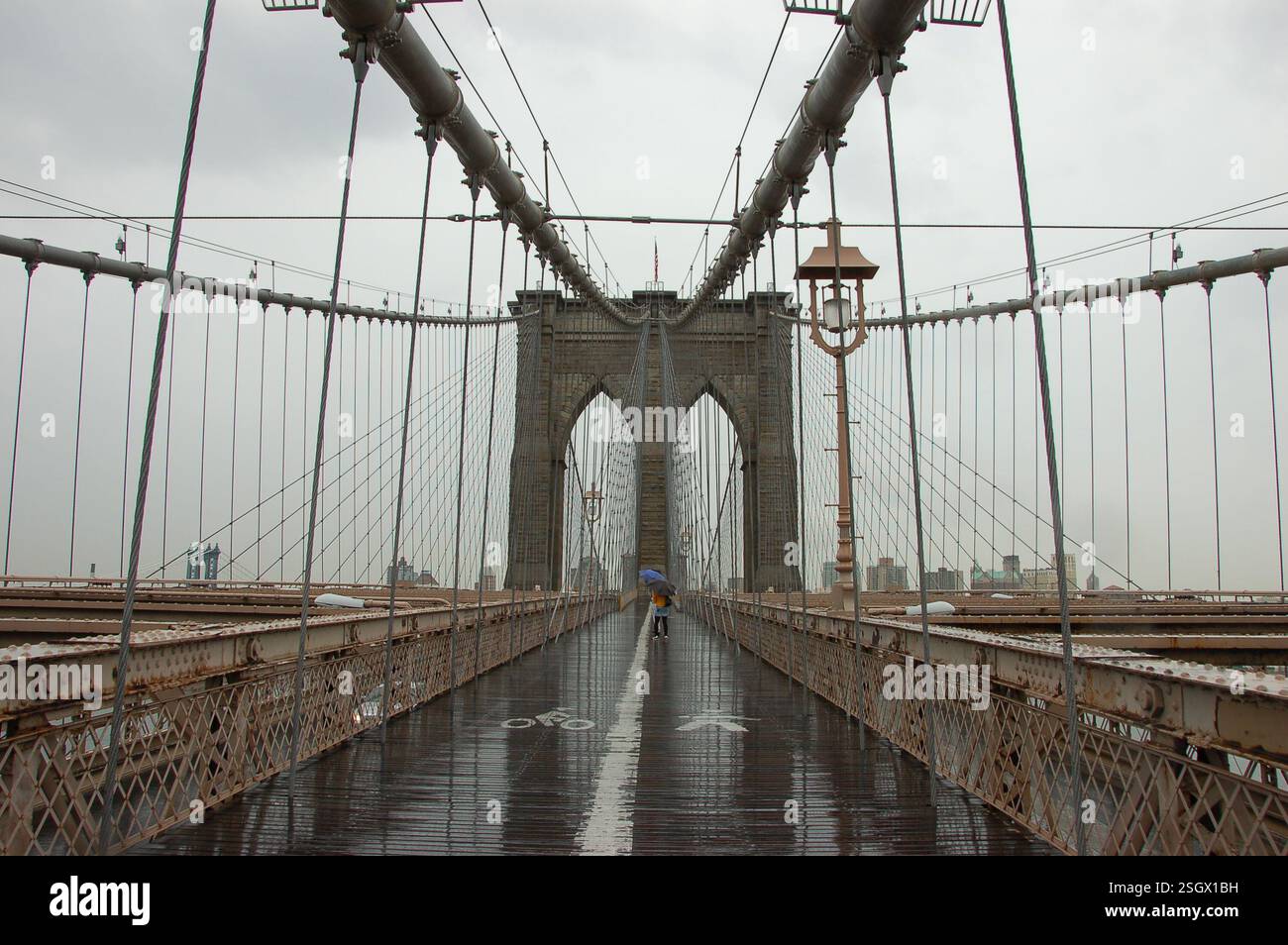 Wet umbrella brooklyn hi-res stock photography and images - Alamy
