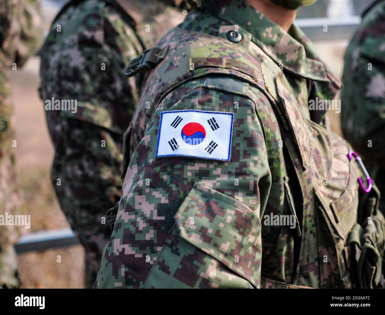 Us Rok Patch U s soldiers fire live hi-res stock photography and images - Alamy