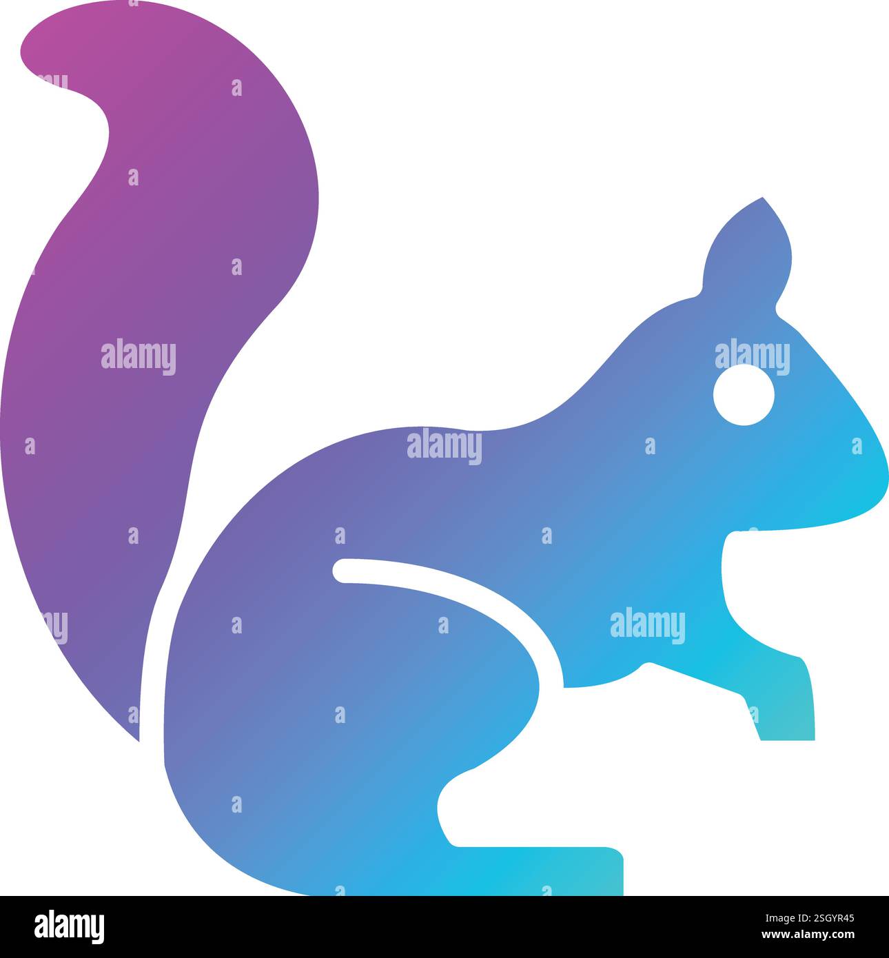 Squirrel Vector Icon Design Illustration Stock Vector Image & Art - Alamy