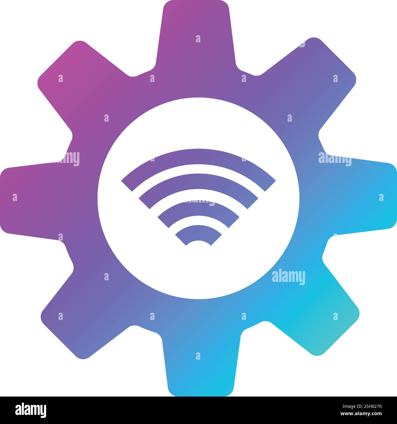 Gear Vector Icon Design Illustration Stock Vector