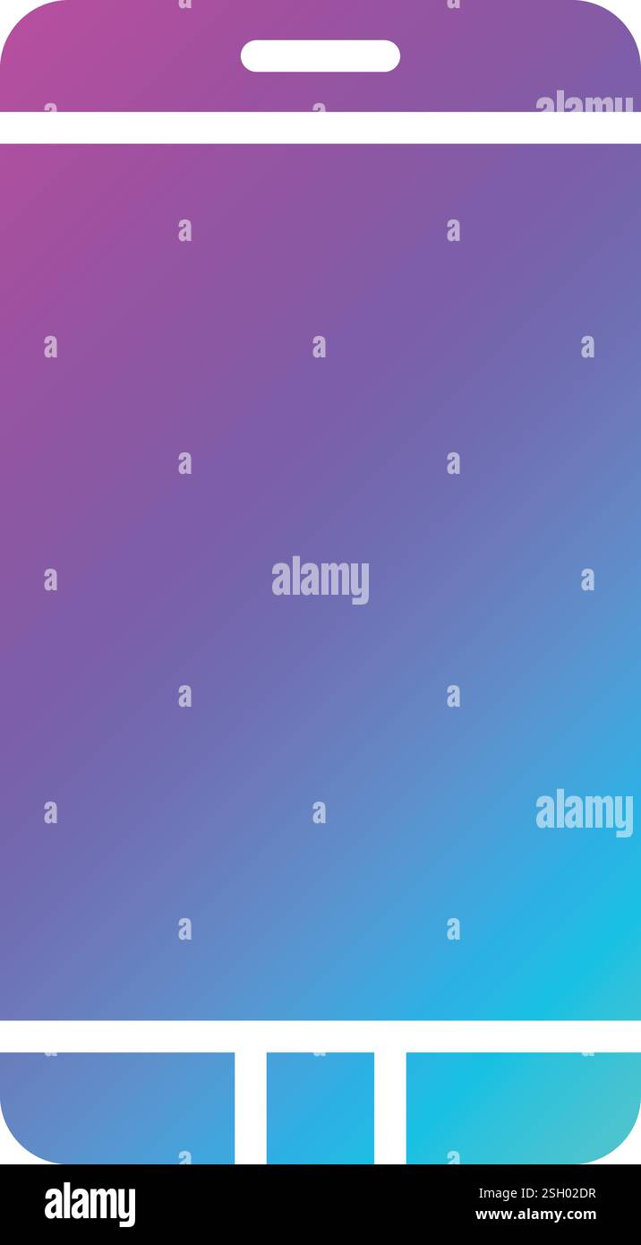Mobile phone Vector Icon Design Illustration Stock Vector