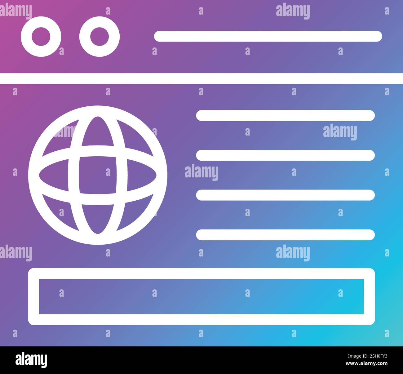 Website Vector Icon Design Illustration Stock Vector