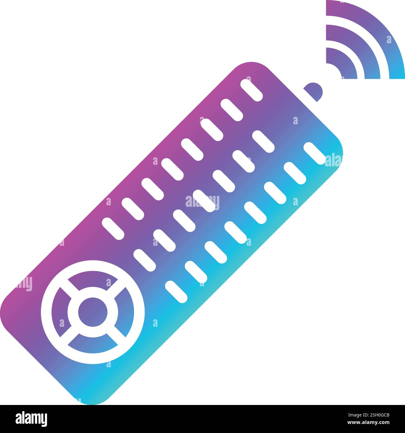 Remote control Vector Icon Design Illustration Stock Vector