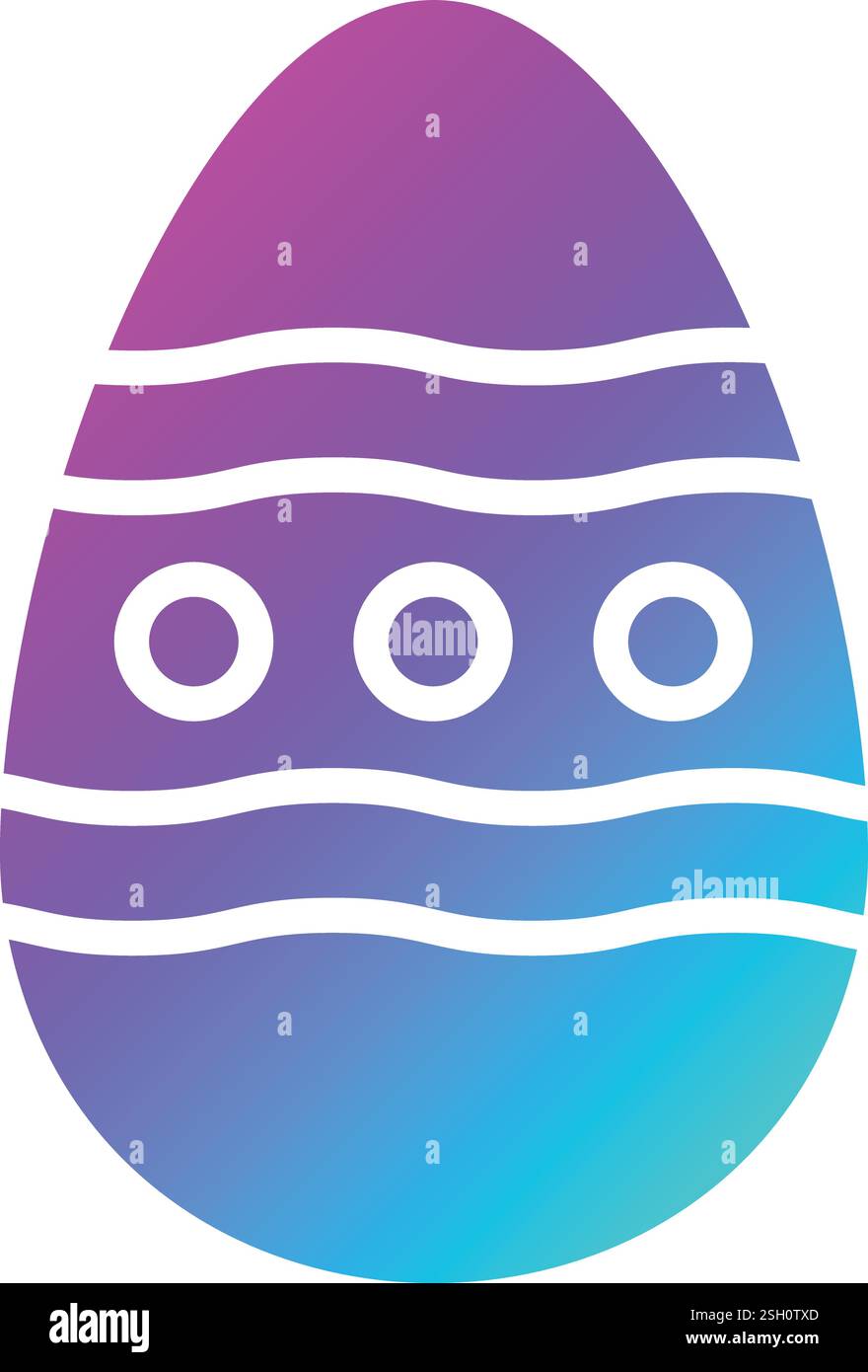Egg Vector Icon Design Illustration Stock Vector